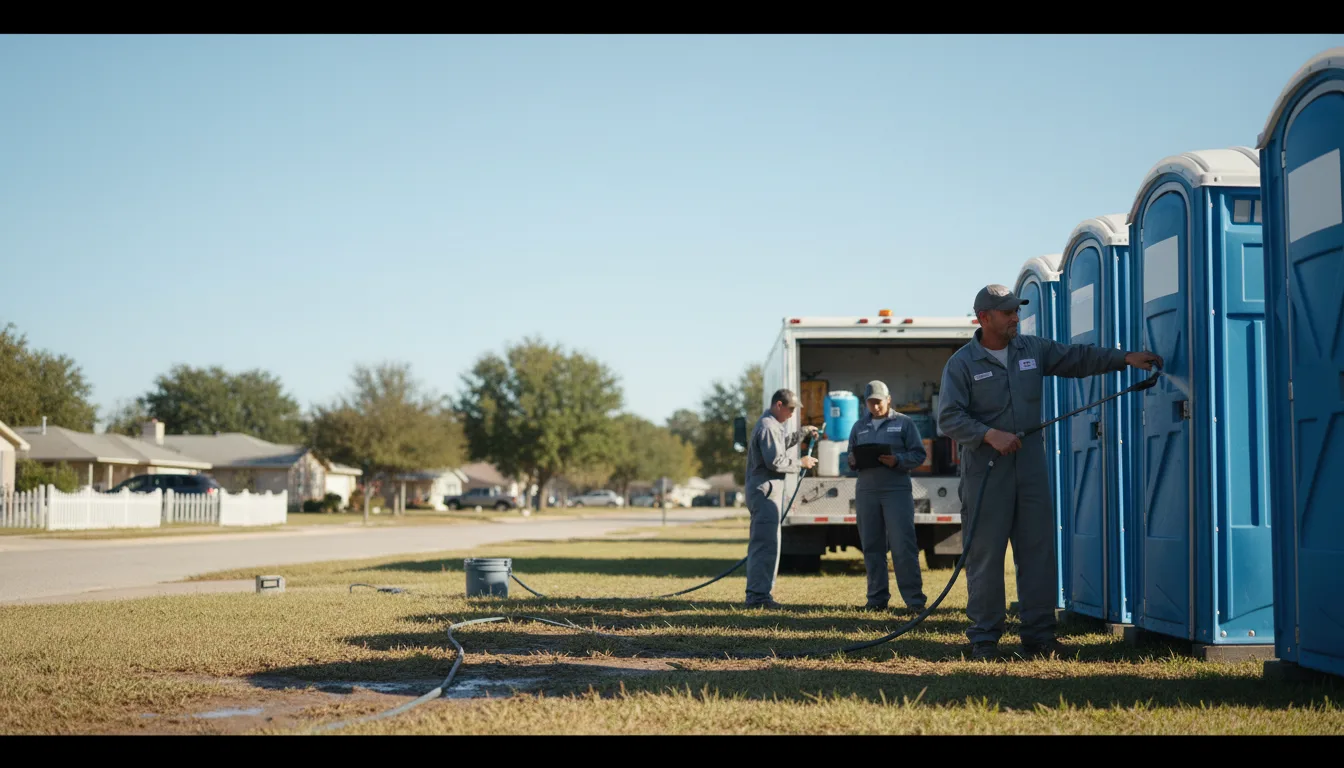 Long-Term Portable Toilet Rental in Fontana, KS near me